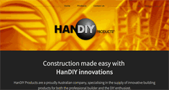 Desktop Screenshot of handiyproducts.com